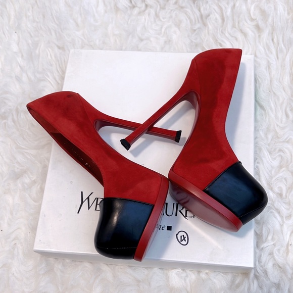 Saint Laurent Tribtoo Cap Pump Platforms - Picture 9 of 9